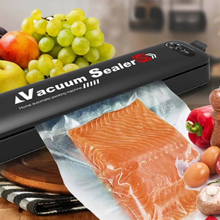 Vacuum Sealer Home automatic packing machine Black Finish