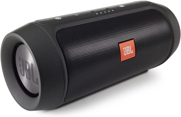 Original Jbl Charge 2+ Bluetooth Speaker Powerful Bass, 12H Playtime, IPX7 Waterproof.