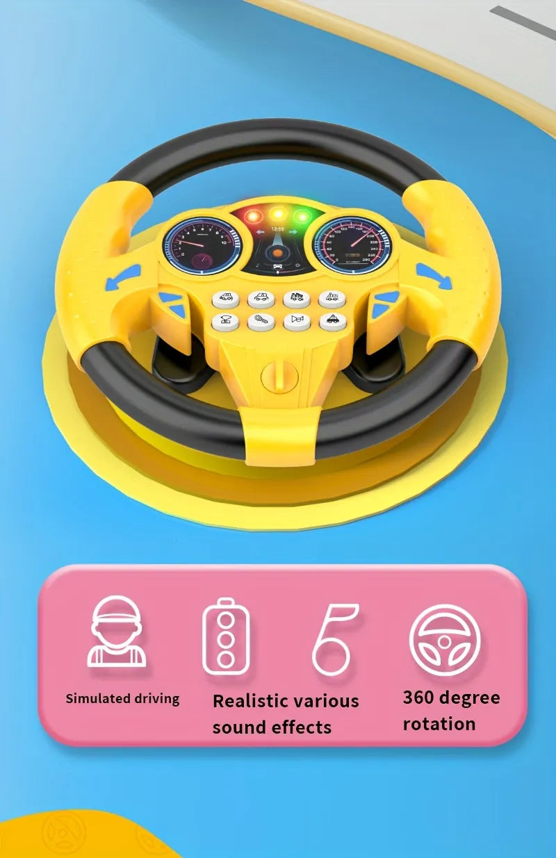 Kid's Steering Wheel Toy
