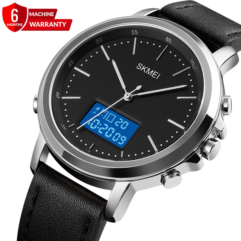 SKMEI 1652 Straps Analog & Digital Wrist Watch For Men
