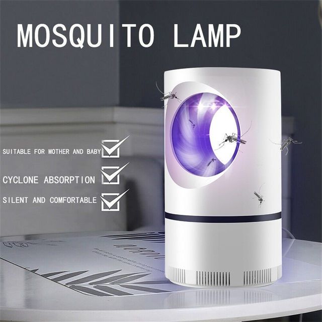 Electric Mosquito Killer Lamp with USB Power Suction Fan