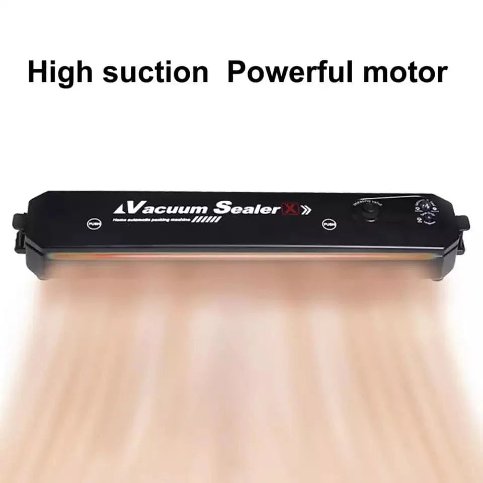 Vacuum Sealer Home automatic packing machine Black Finish