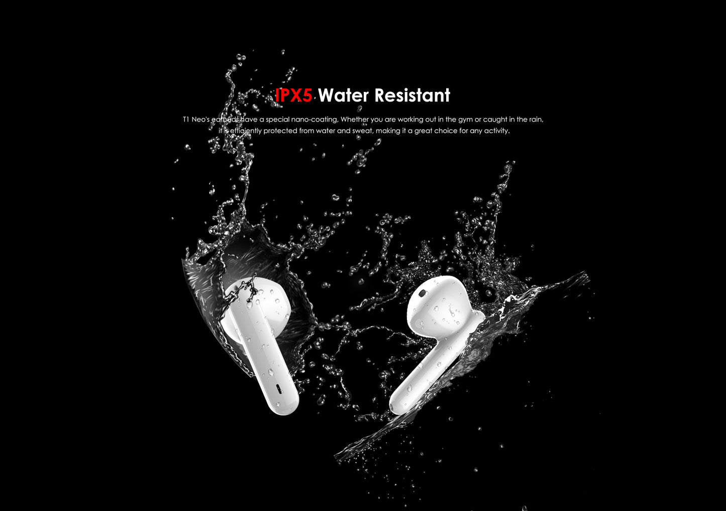 Itel Earbuds Model T1 Neo 18 Hours Playback