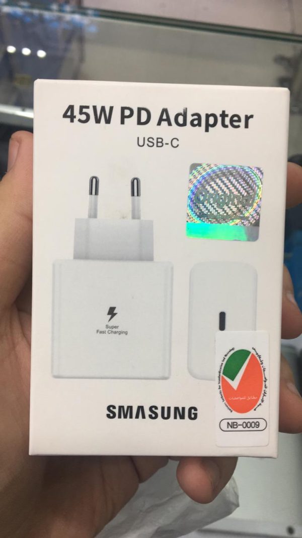 Original Samsung 45w pd Super Fast Charger With Type C