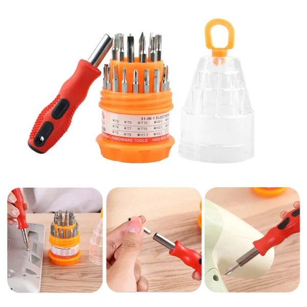31 In 1 Multi Tool Screw Driver Kit