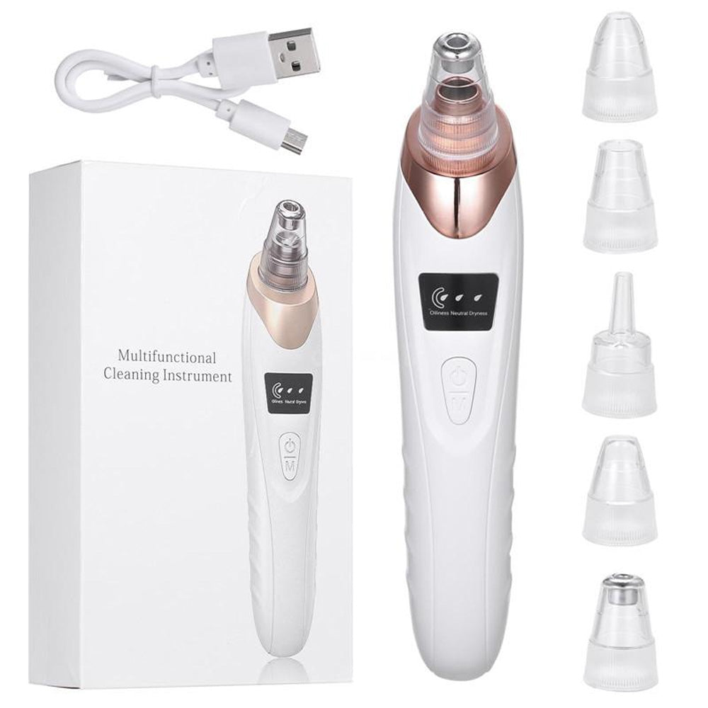Nose & Face Electric Vacuum Suction Blackhead Remover Pore Cleaner