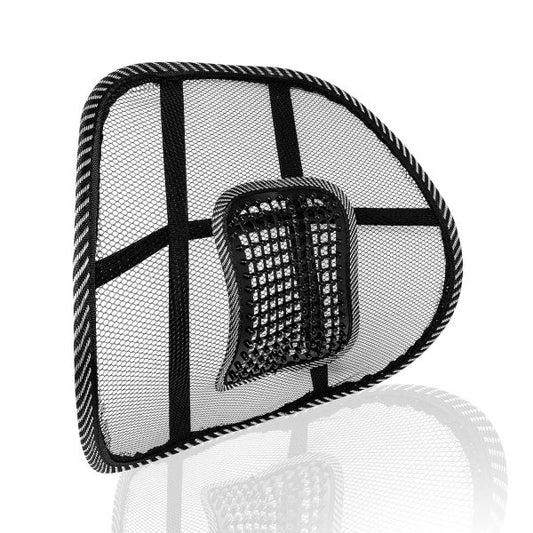 1 Piece Lumbar Back Support, Mesh Cushion Backrest