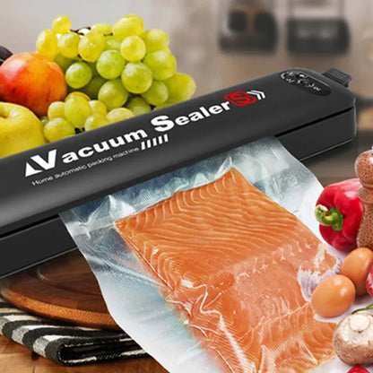 Vacuum Sealer Home automatic packing machine Black Finish