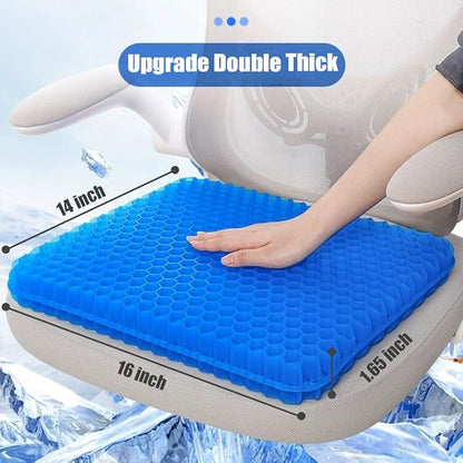 Egg Sitter Seat Cushion – Breathable Gel Pressure Relief Cushion