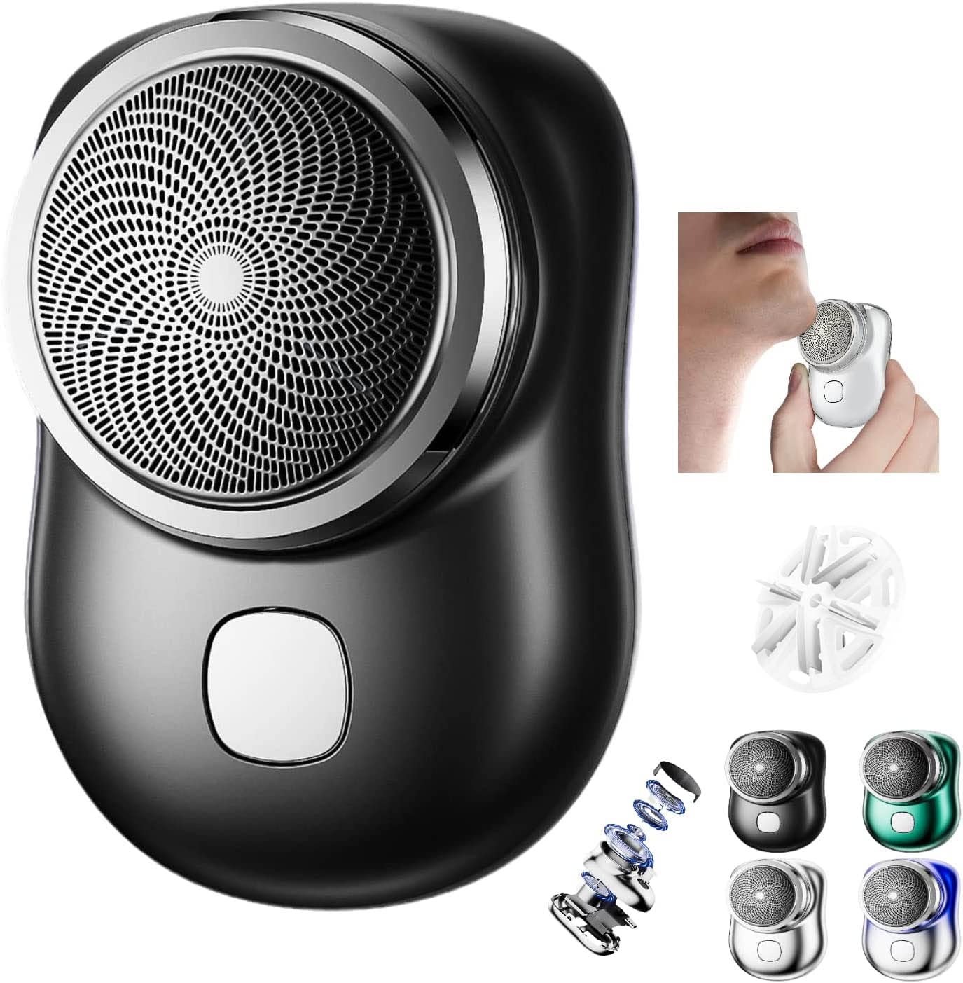 Mini Shave Portable Shaver Wet and Dry Men Is USB Rechargeable Shaver