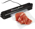 Vacuum Sealer Home automatic packing machine Black Finish