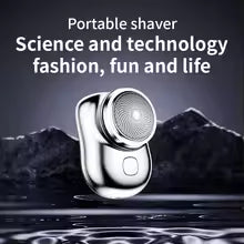 Mini Shave Portable Shaver Wet and Dry Men Is USB Rechargeable Shaver