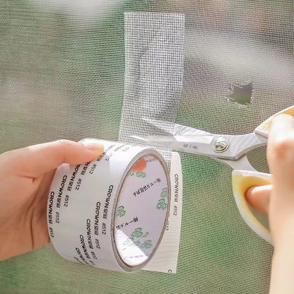 Mesh Roll Tape Window Screen Repair Patch Keep Mosquitoes Out - 2 Meter Roll