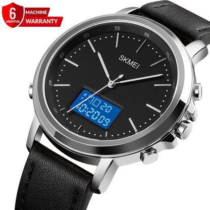 SKMEI 1652 Straps Analog & Digital Wrist Watch For Men