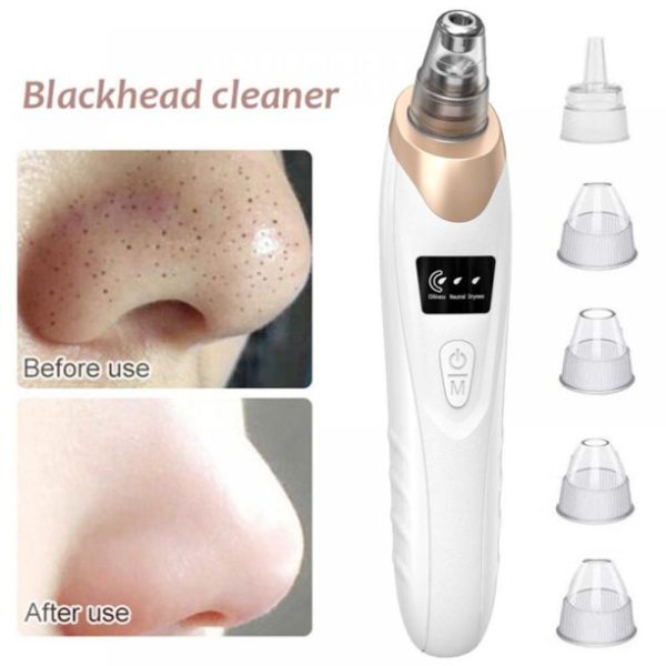 Nose & Face Electric Vacuum Suction Blackhead Remover Pore Cleaner