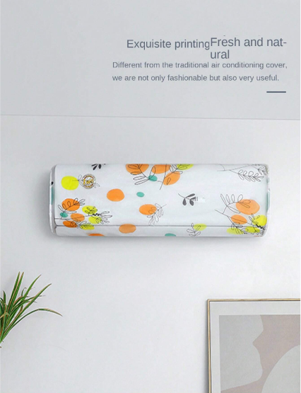 Air Conditioner Indoor Protective Dust Cover (random Print) 1 Ton