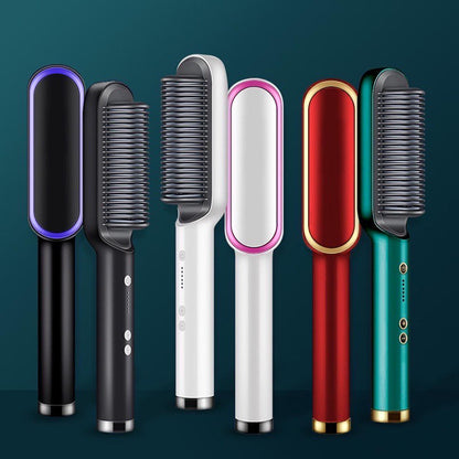Original 909 Brush Hair Straightener Brush For Girls Comb Style