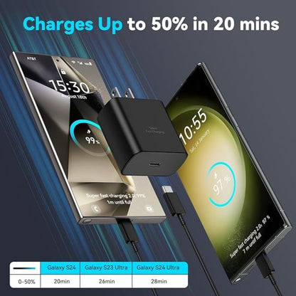 Original Samsung 45w pd Super Fast Charger With Type C