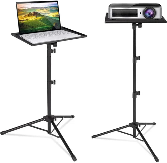 Portable Projector And Laptop Table Stand Tripod (height Adjustable 45-120cm)