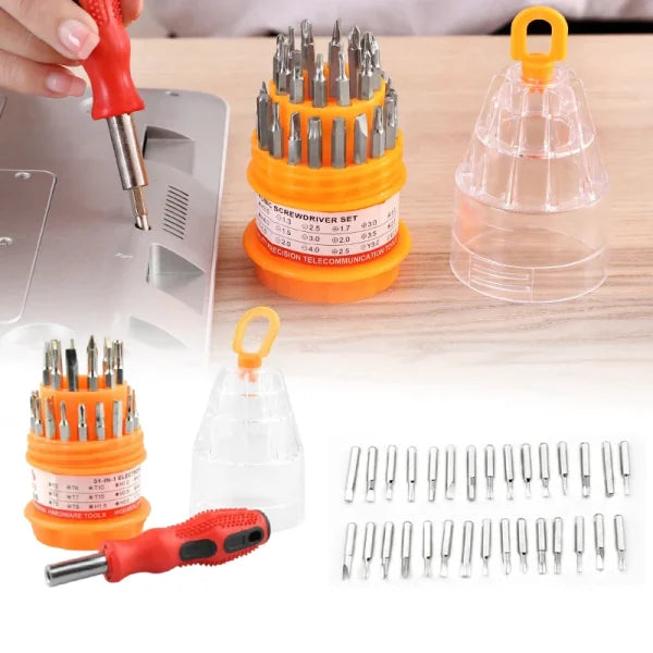 31 In 1 Multi Tool Screw Driver Kit