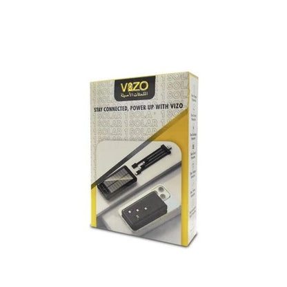 Vizo Solar Power Bank For Mobile Phone  10,000 Mah